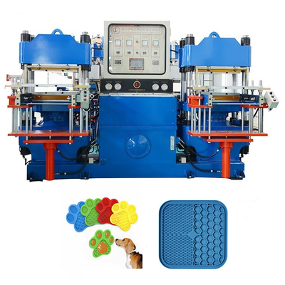 le moule de série d'à haute fréquence 200t vulcanisant la machine chaude hydraulique de presse pour faire le chien de silicone lèchent des moules de tapis